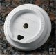 FoamAroma White Lid fo 12 - 24 oz cups - Sleeve of 100