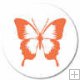 Cruzin Caps -Assorted Color Butterflies, Package of 250 caps